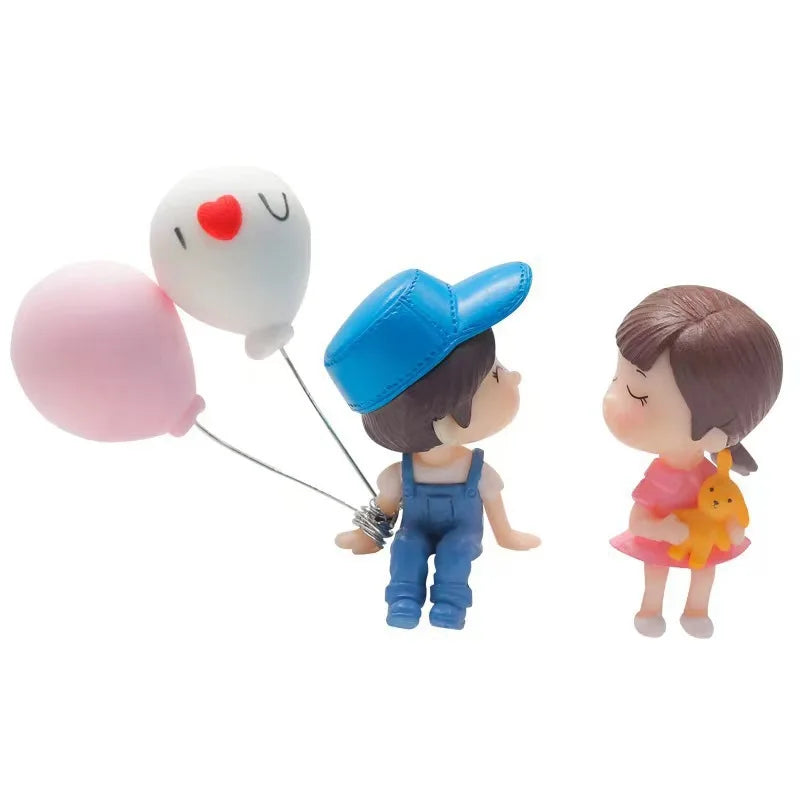 Cute Cartoon Couples Car  Dashboard Accessories Gifts