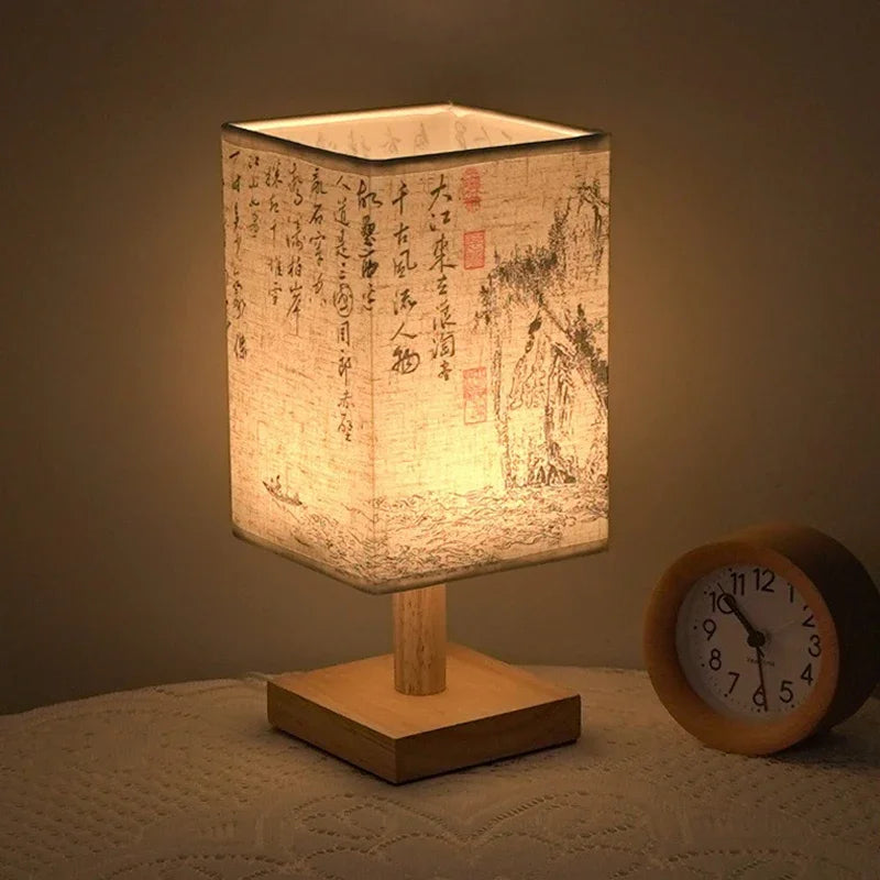 LED  Decoration Table Lamps Simple Chinese Style
