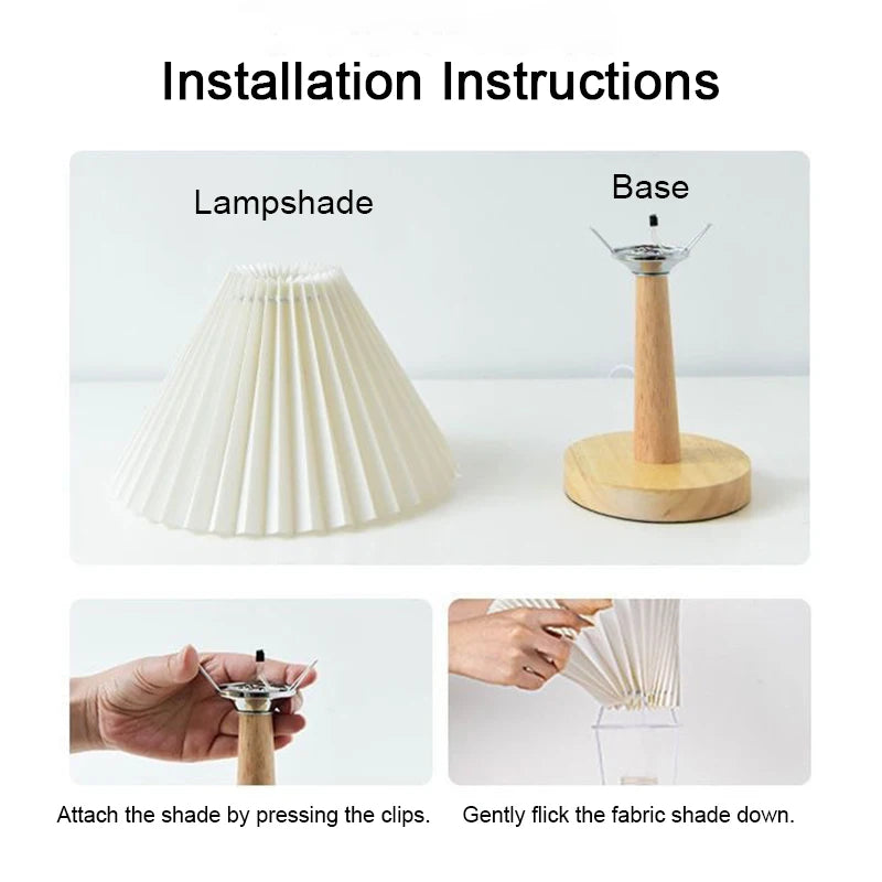 Table Lamp DIY Foldable 5V USB