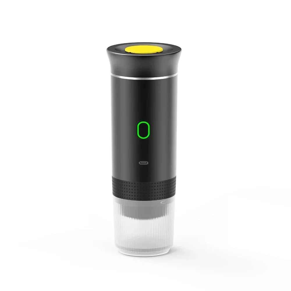 Portable Wireless Electric Espresso Coffee Machine for Travel &Car &Home Camping Coffee Maker Capsule Powder Coffee Maker Brace