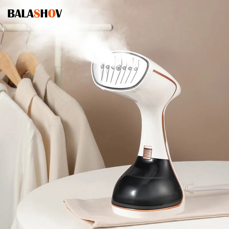 Portable Clothes Steamer – No Ironing Board Needed, Compact & Powerful