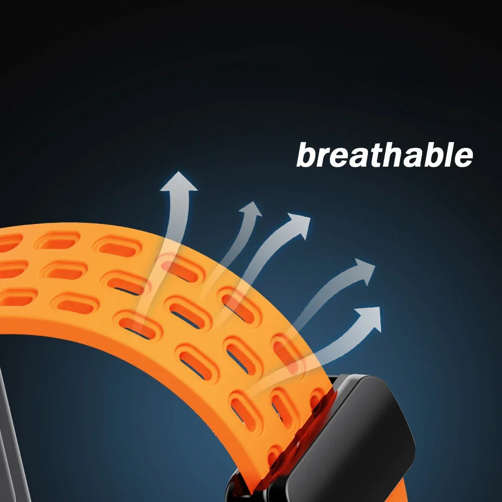Silicone Breathable Unisex Band for Xiaomi Watch