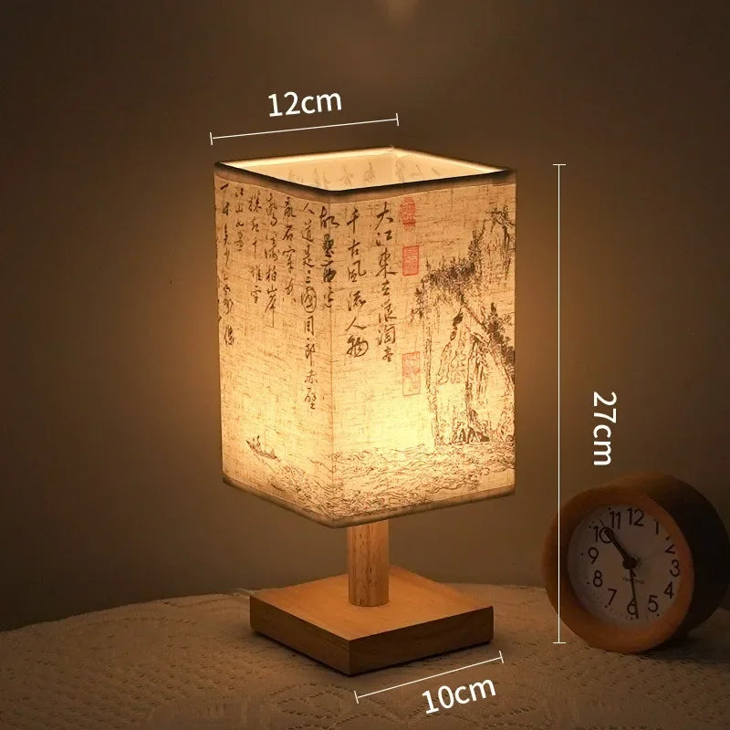LED  Decoration Table Lamps Simple Chinese Style