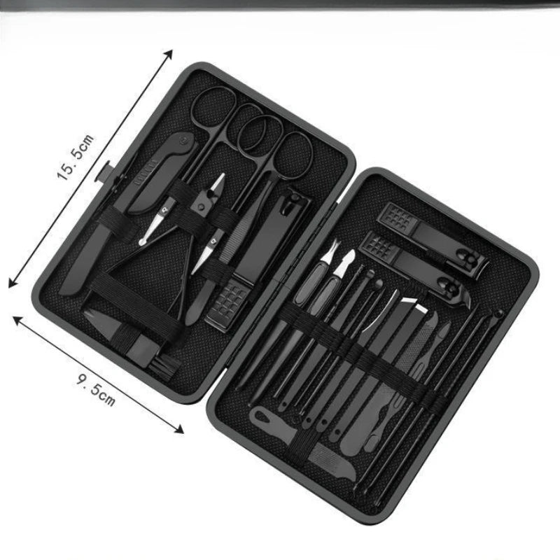 Manicure Nail Clippers Pedicure Set - Stainless