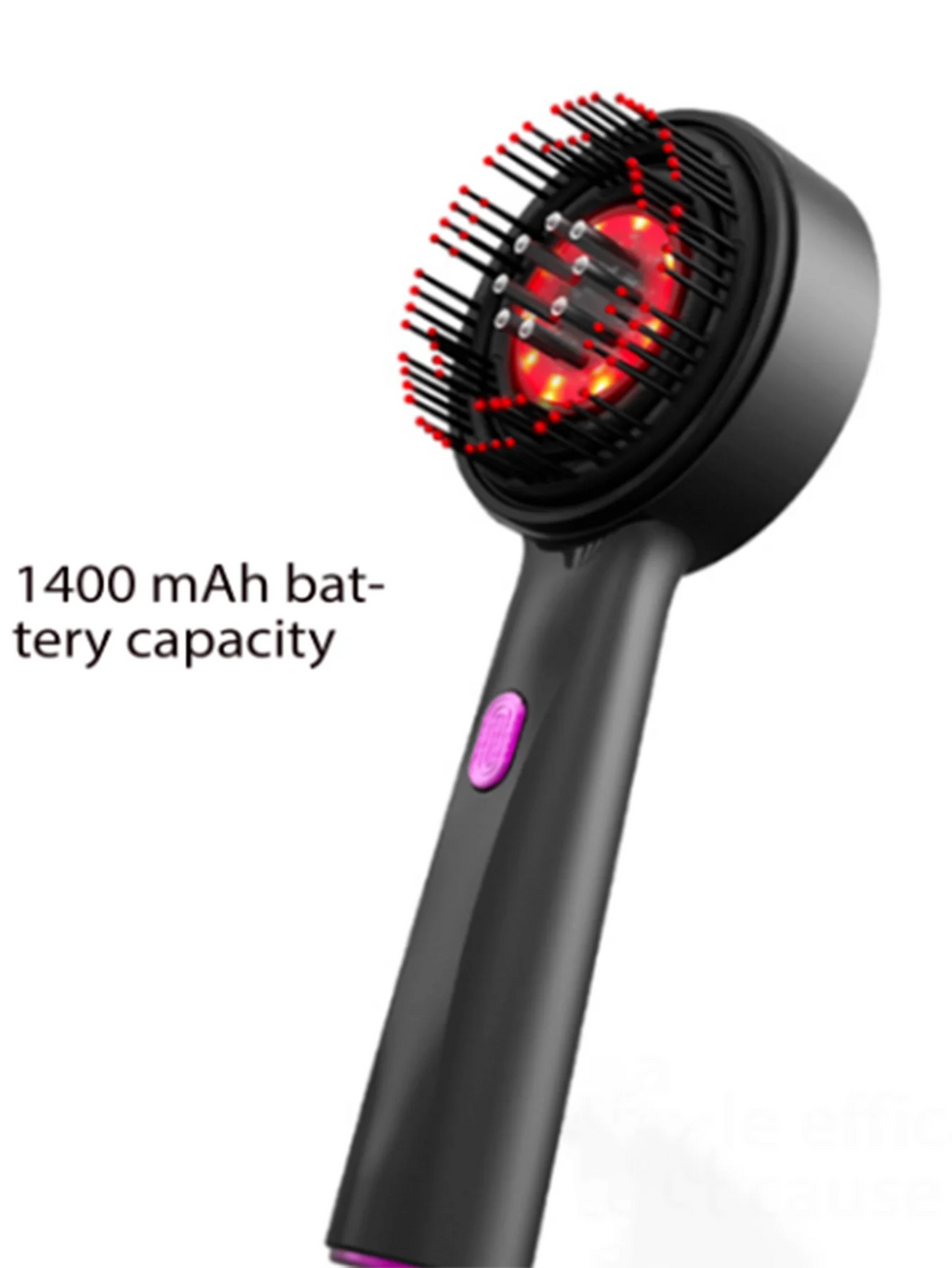 Scalp massage comb red hair growth instrument Head hair care comb essence is introduced into the comb massage instrument