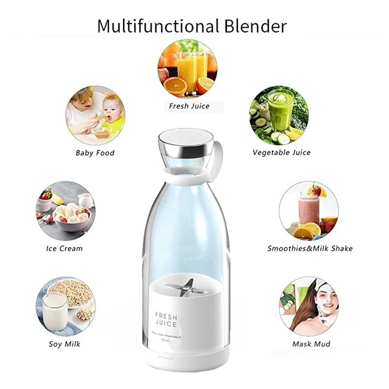 Portable Electric Juicer Blender Usb