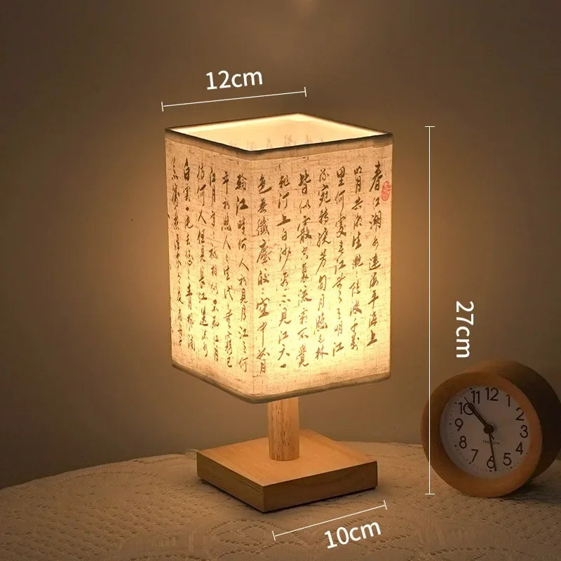 LED  Decoration Table Lamps Simple Chinese Style