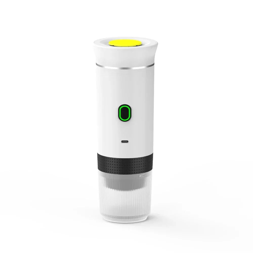 Portable Wireless Electric Espresso Coffee Machine for Travel &Car &Home Camping Coffee Maker Capsule Powder Coffee Maker Brace