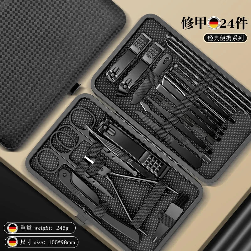 Manicure Nail Clippers Pedicure Set - Stainless