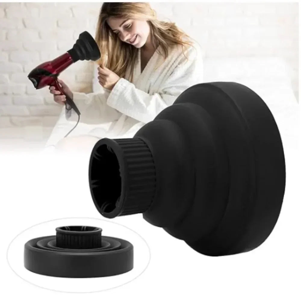 Universal Silicone Hair Diffuser Cover Disk for Hairdryer Curly Hair Styling Tools Drying Blower Curling Accessories
