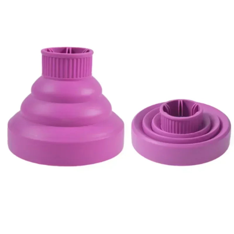 Universal Silicone Hair Diffuser Cover Disk for Hairdryer Curly Hair Styling Tools Drying Blower Curling Accessories